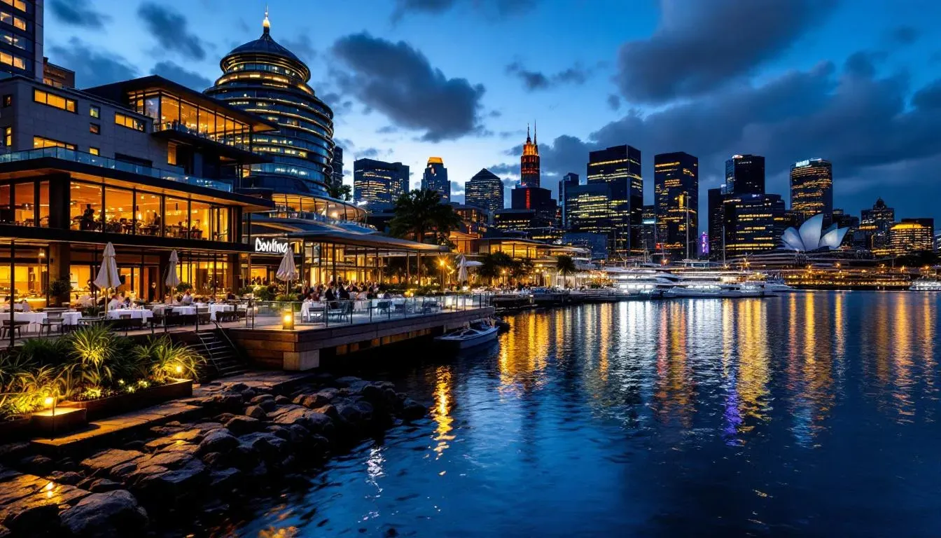 Darling Harbour - filming location in Australia