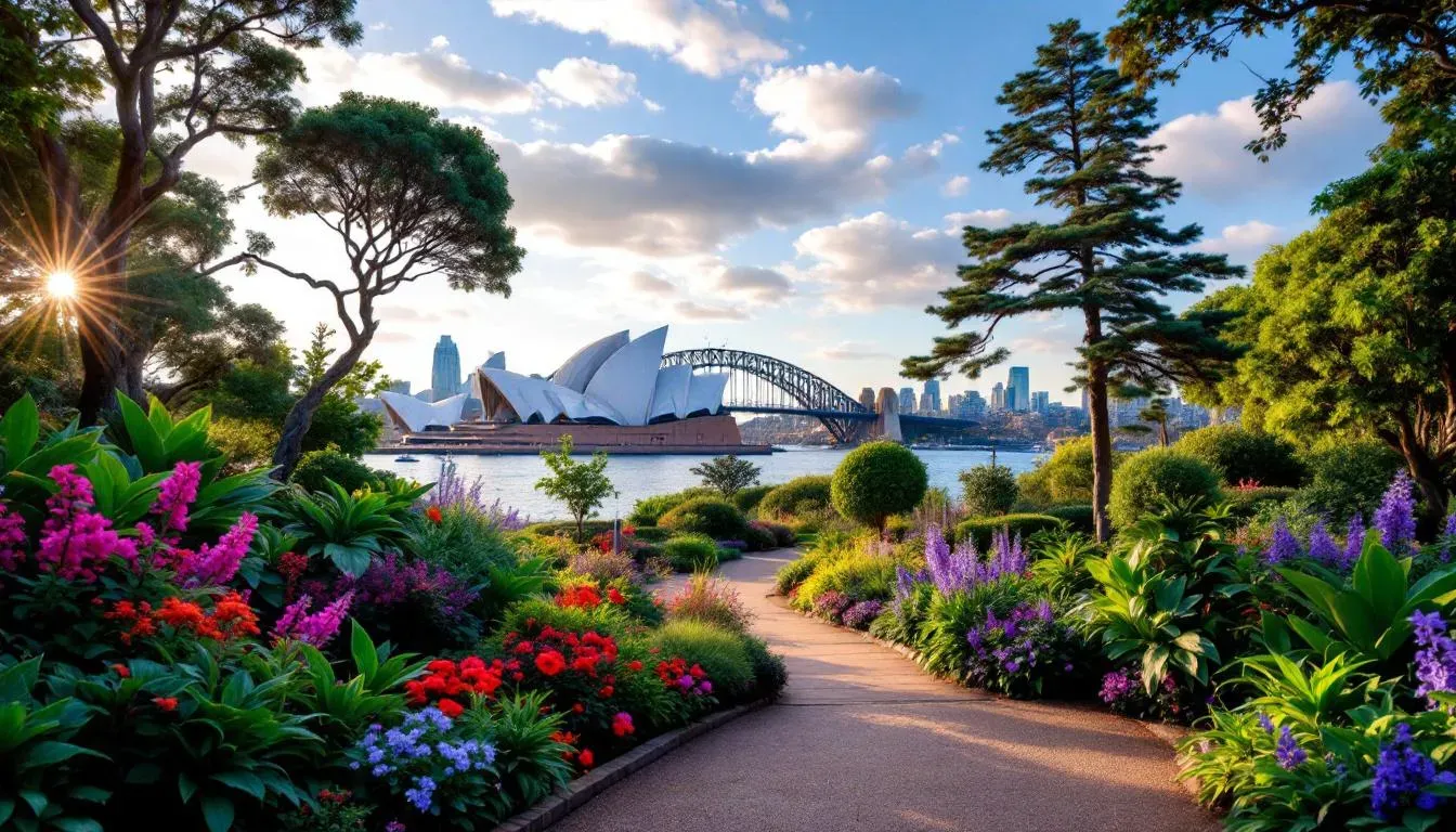 Royal Botanic Garden - filming location in Australia