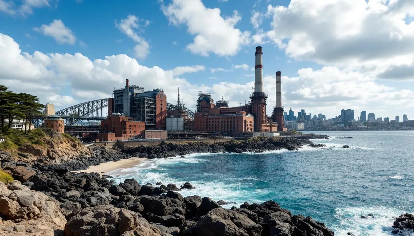 White Bay Power Station - filming location in Australia