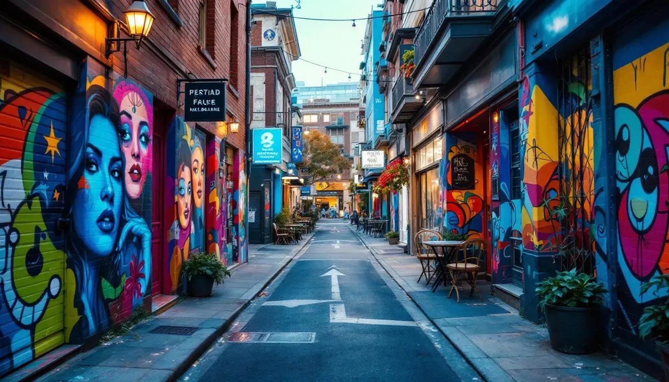 Melbourne Laneways - filming location in Australia