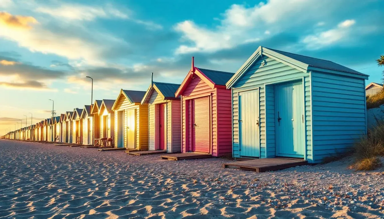 Brighton Beach Boxes - filming location in Australia