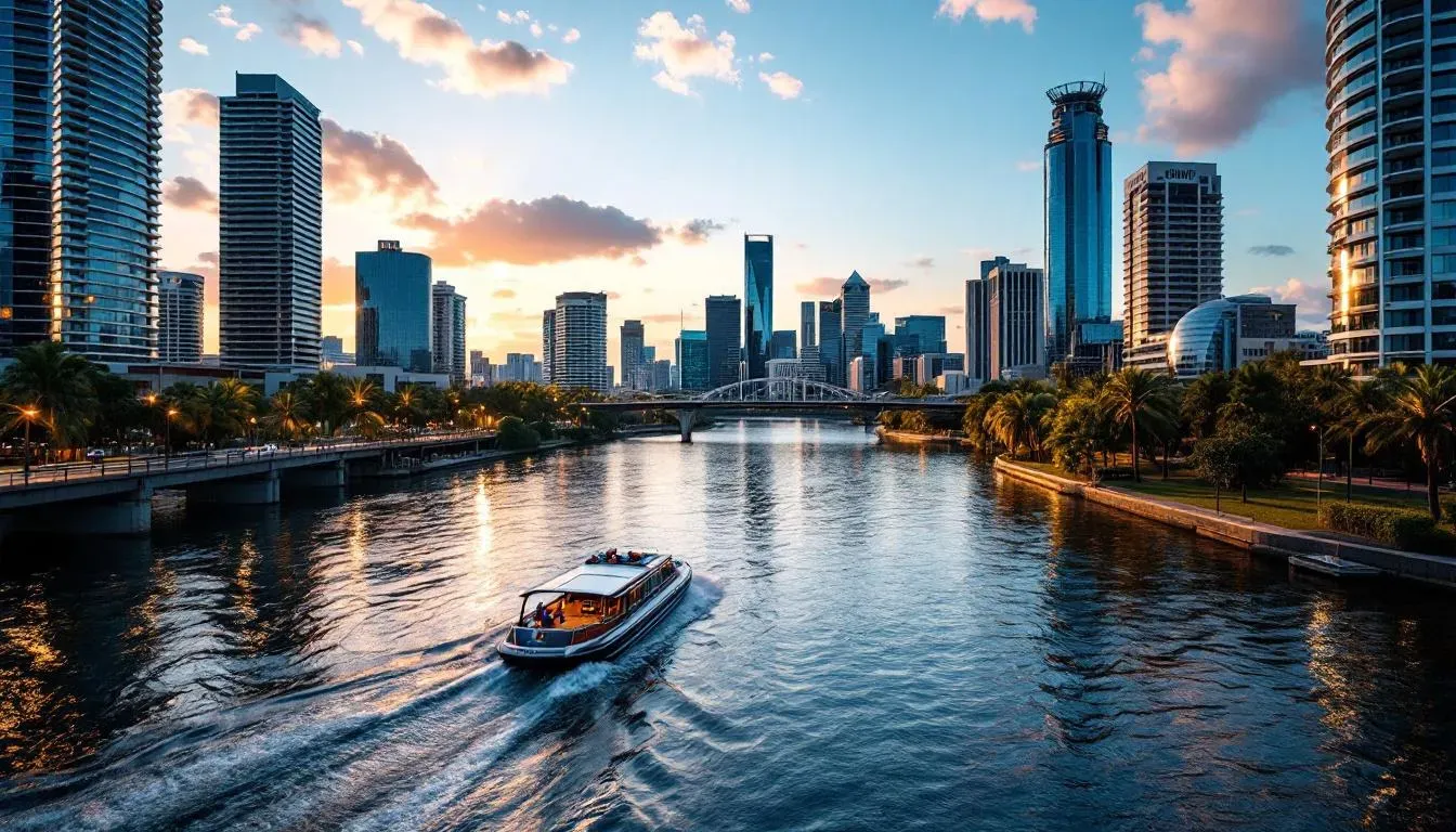Brisbane River - filming location in Australia
