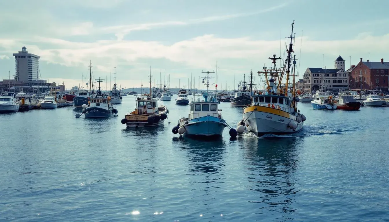 Fremantle Harbour - filming location in Australia