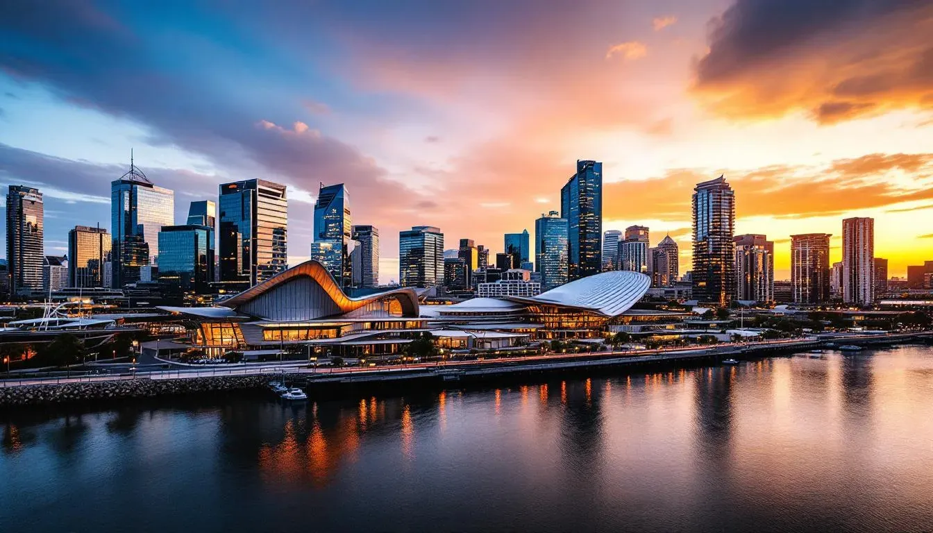 Elizabeth Quay - filming location in Australia